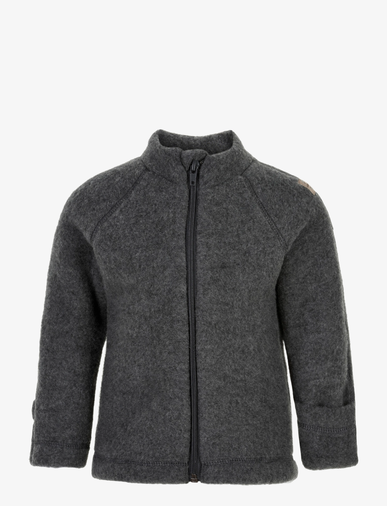 mikk-line - Wool Baby Jacket - sügisjakid - anthracite melange - 1