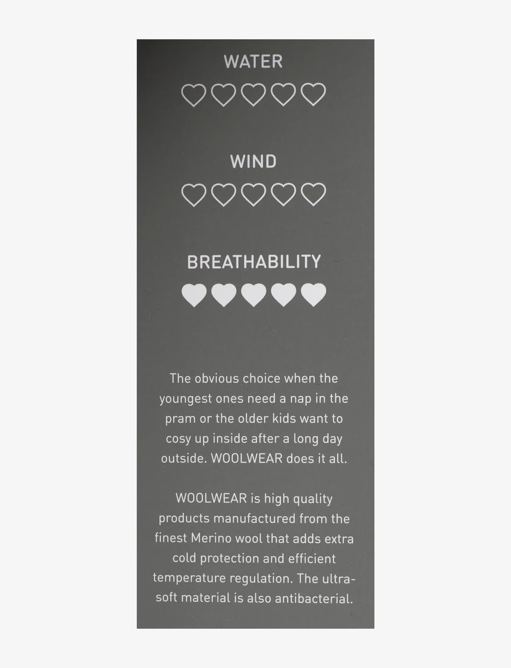 mikk-line - Wool Baby Jacket - fleecejackor - anthracite melange - 2