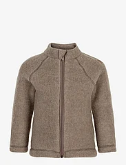 mikk-line - Wool Baby Jacket - fleece jacket - melange denver - 0