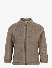 mikk-line - Wool Baby Jacket - fleece jacket - melange denver - 1