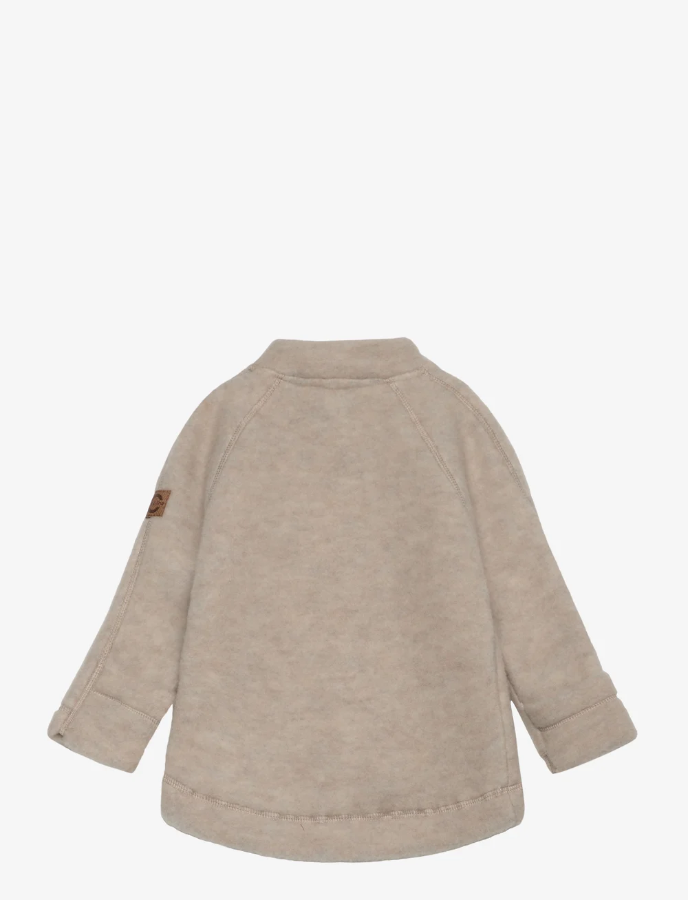 mikk-line - Wool Baby Jacket - fliisjakid - melange offwhite - 1