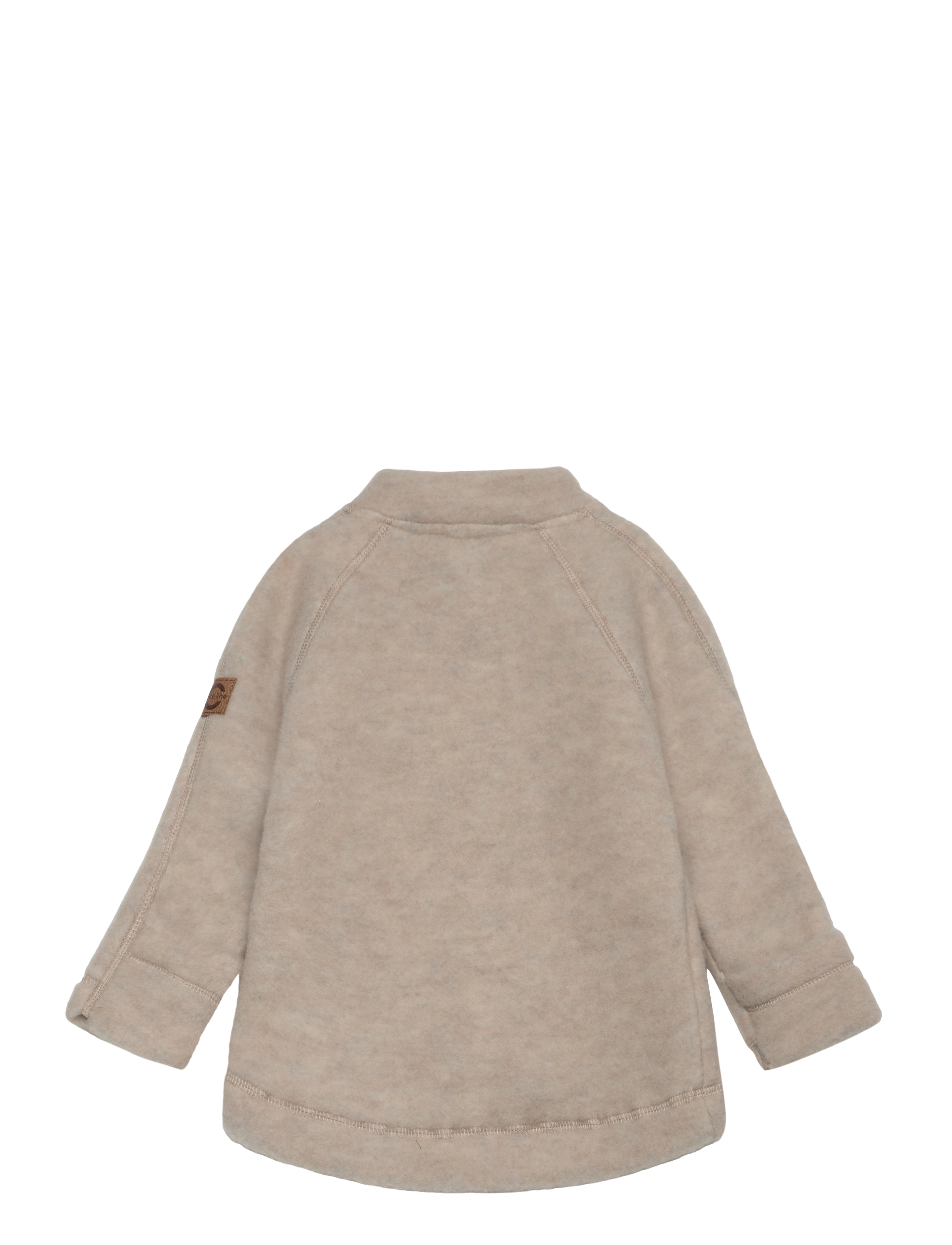 mikk-line - Wool Baby Jacket - höstjackor - melange offwhite - 1