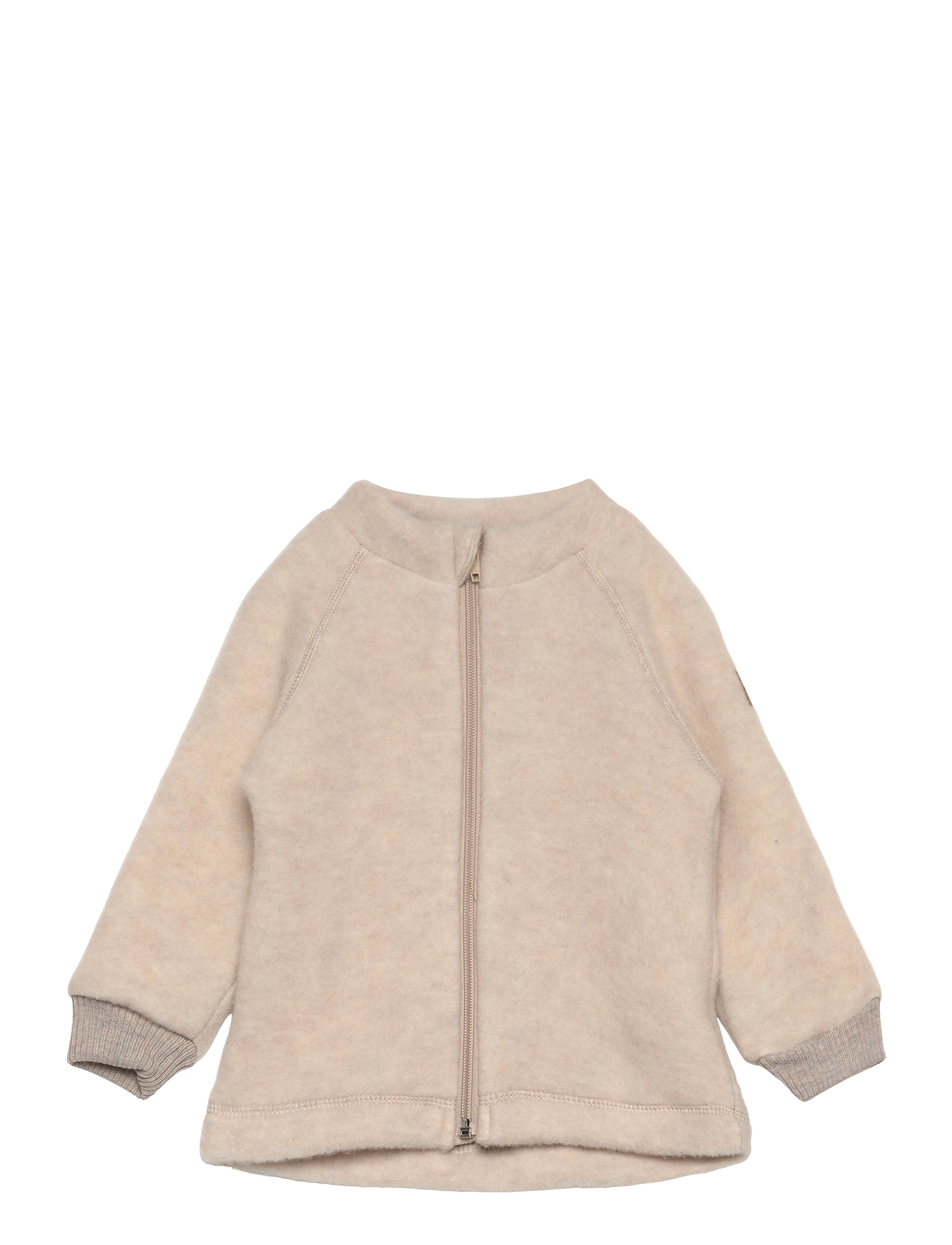 MIKK-LINE Wolle Jacke Beige - 98 - Kinder