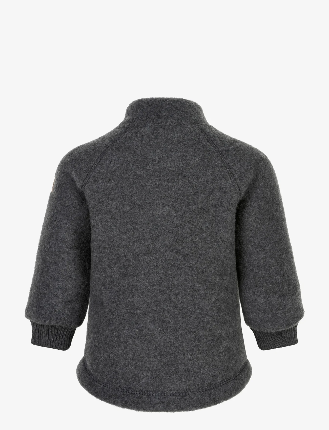 mikk-line - Wool Jacket - fleece jassen - anthracite melange - 1