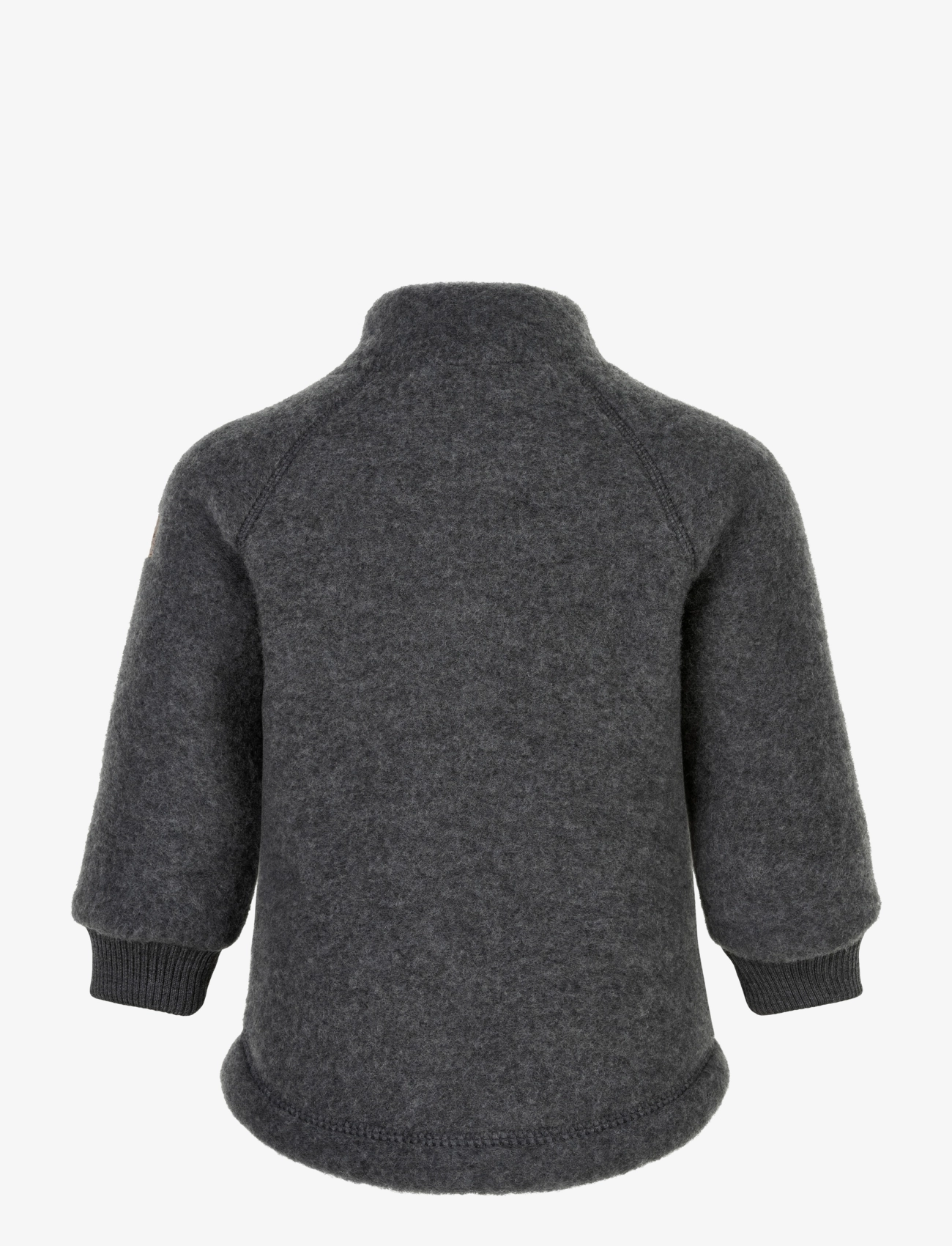 mikk-line - Wool Jacket - fleece - anthracite melange - 1