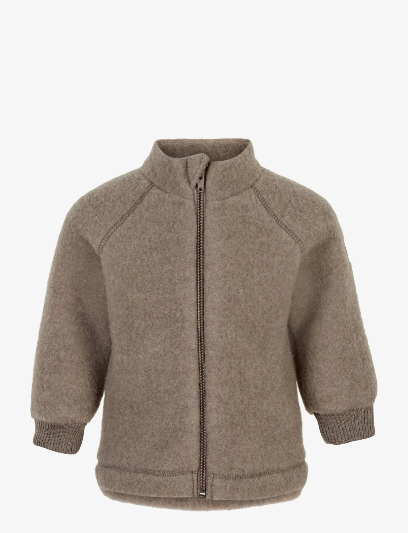 mikk-line - Wool Jacket - fleecejakker - melange denver - 0