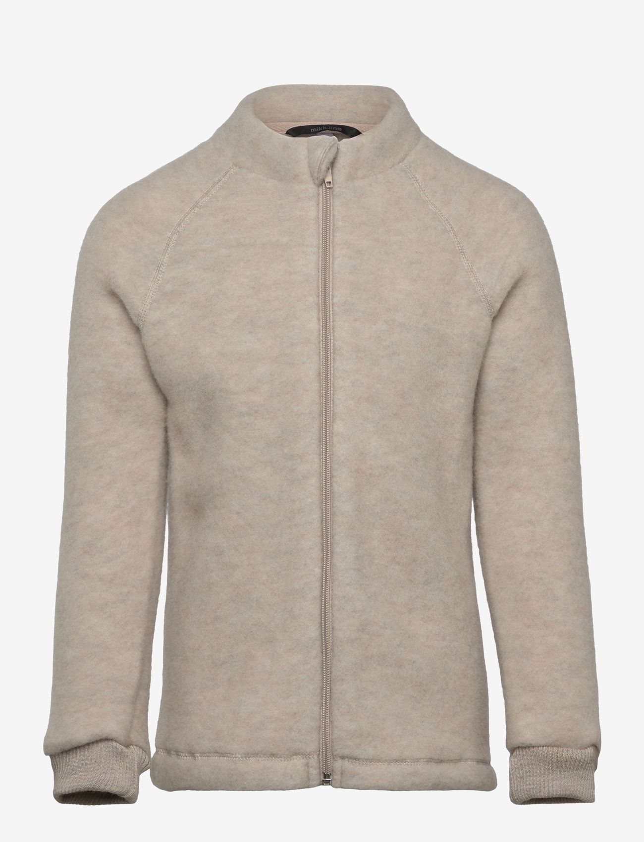 mikk-line - Wool Jacket - efterårsjakker - melange offwhite - 0