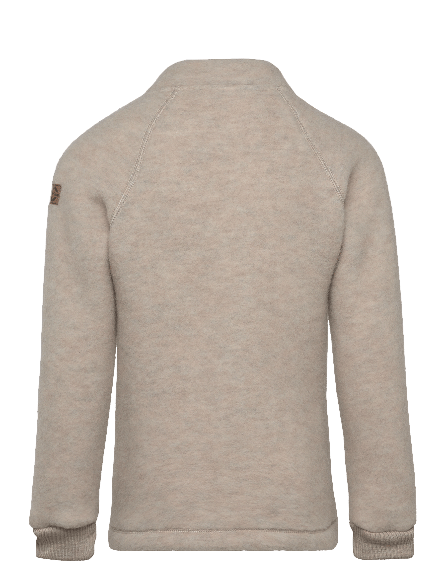 mikk-line - Wool Jacket - fliisjakid - melange offwhite - 1
