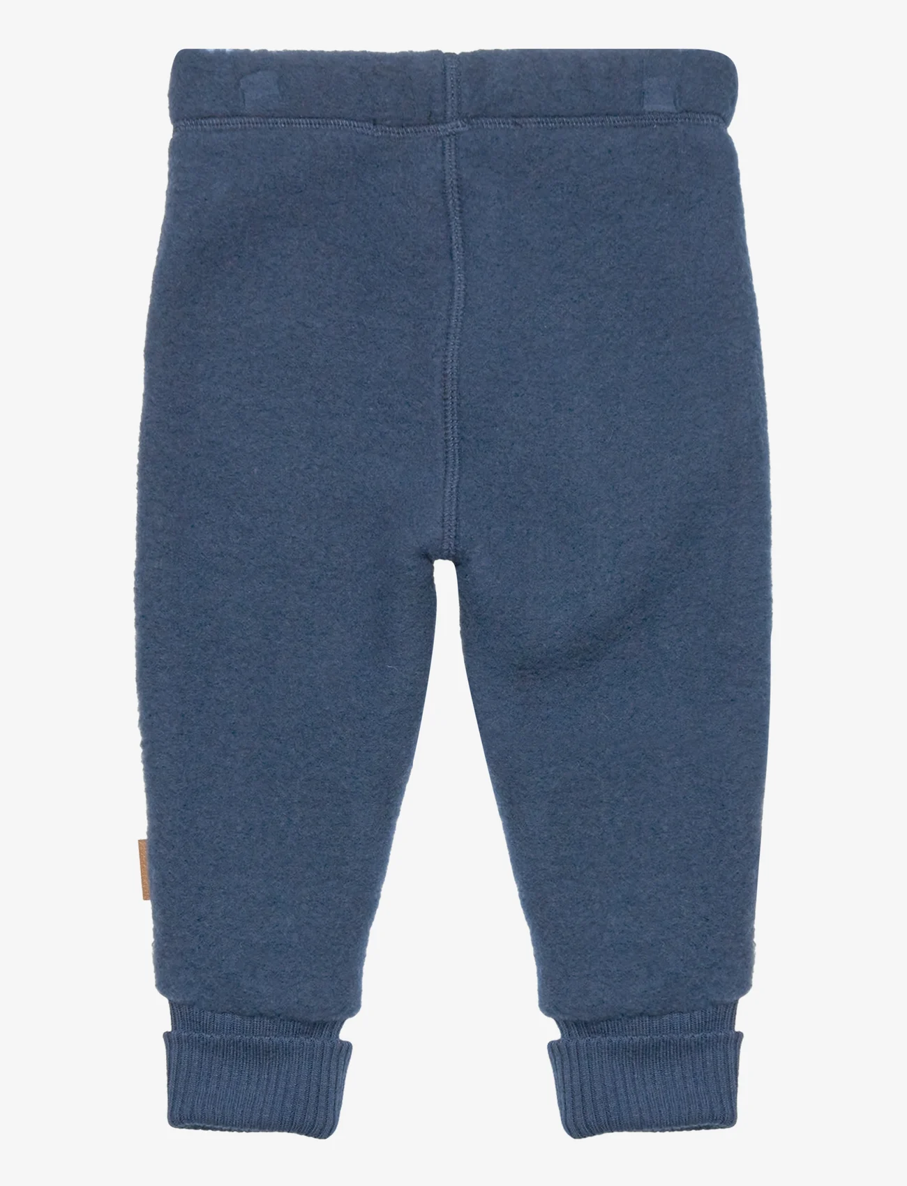 mikk-line - WOOL Pants - fleece trousers - blue nights - 1