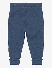mikk-line - WOOL Pants - fleece trousers - blue nights - 1
