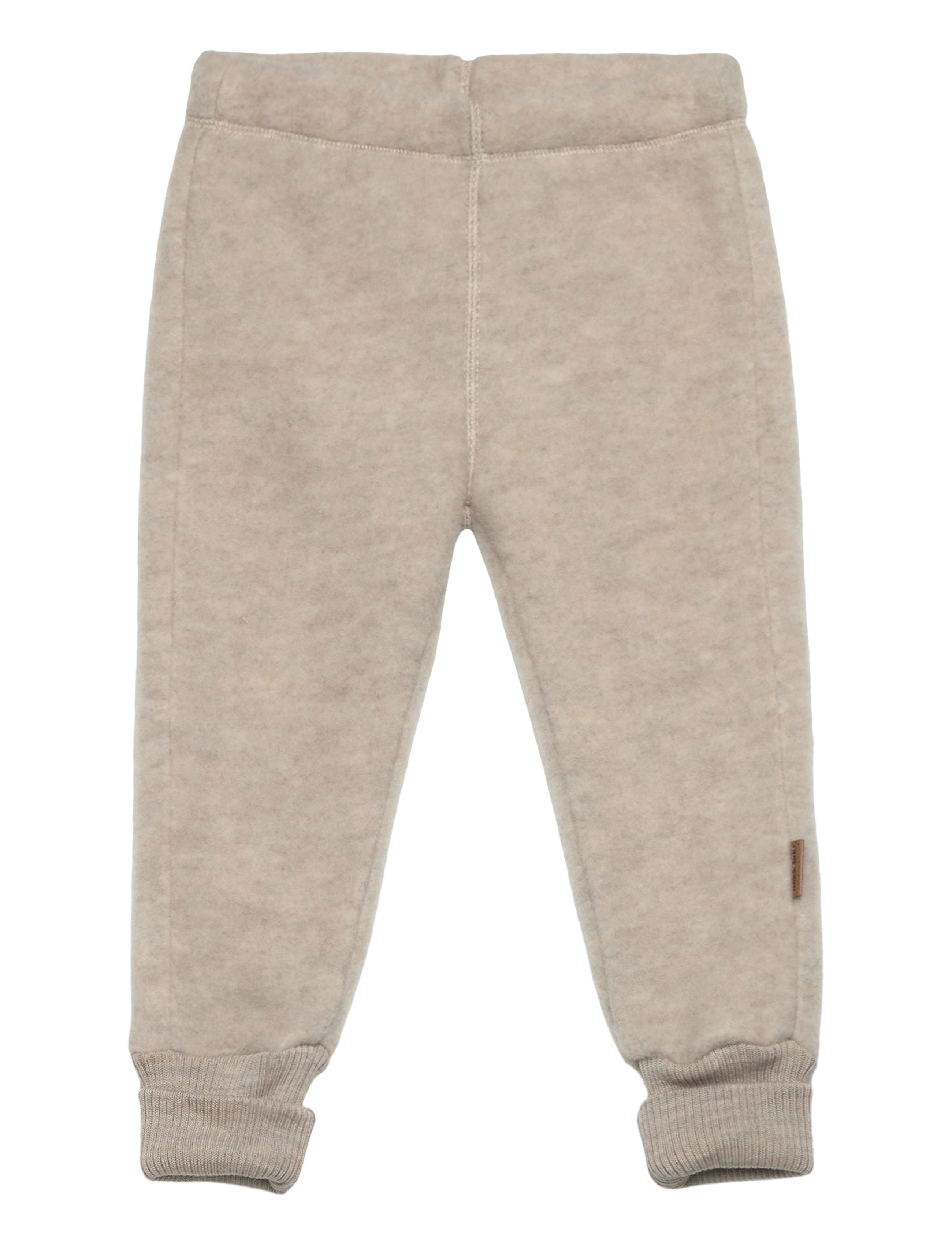mikk-line WOOL Pants - 4 for 3 - MELANGE OFFWHITE / beige