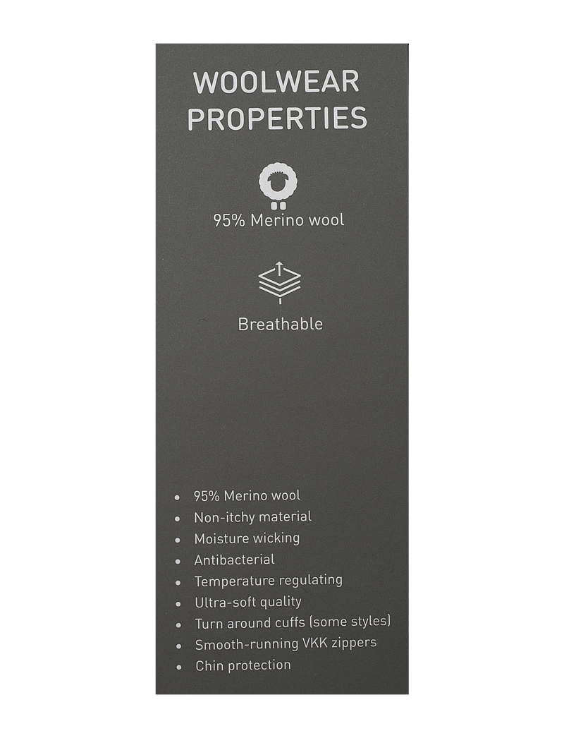 mikk-line - WOOL Pants - fleece trousers - anthracite melange - 4