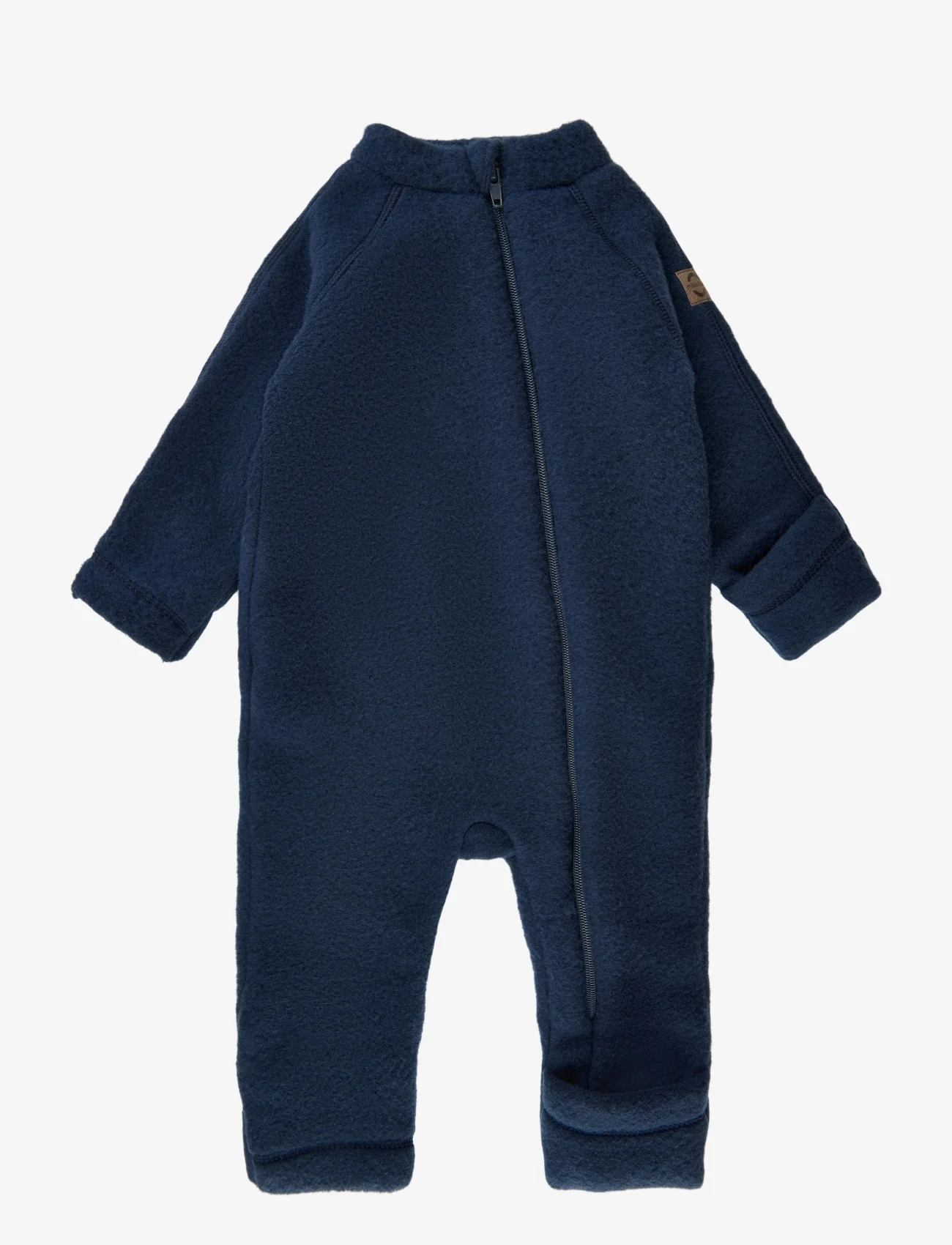 mikk-line - Wool Baby Suit - fleeceoveraller - blue nights - 1