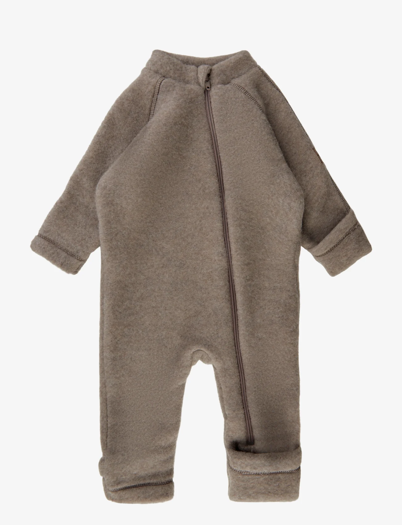 mikk-line - Wool Baby Suit - fleecedragter - melange denver - 1