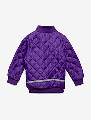 Mikk-Line - Termo set w. fleece in jacket - 741/dark violet (reddish) - 2