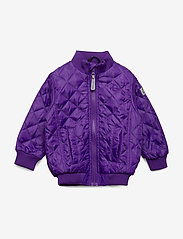 Mikk-Line - Termo set w. fleece in jacket - 741/dark violet (reddish) - 3