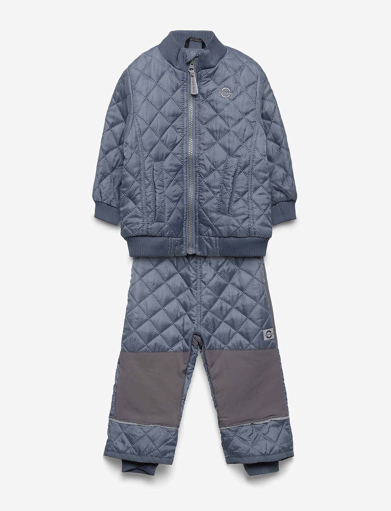 mikk-line - Thermo w. fleece in jacket - graphite grey suede - 0
