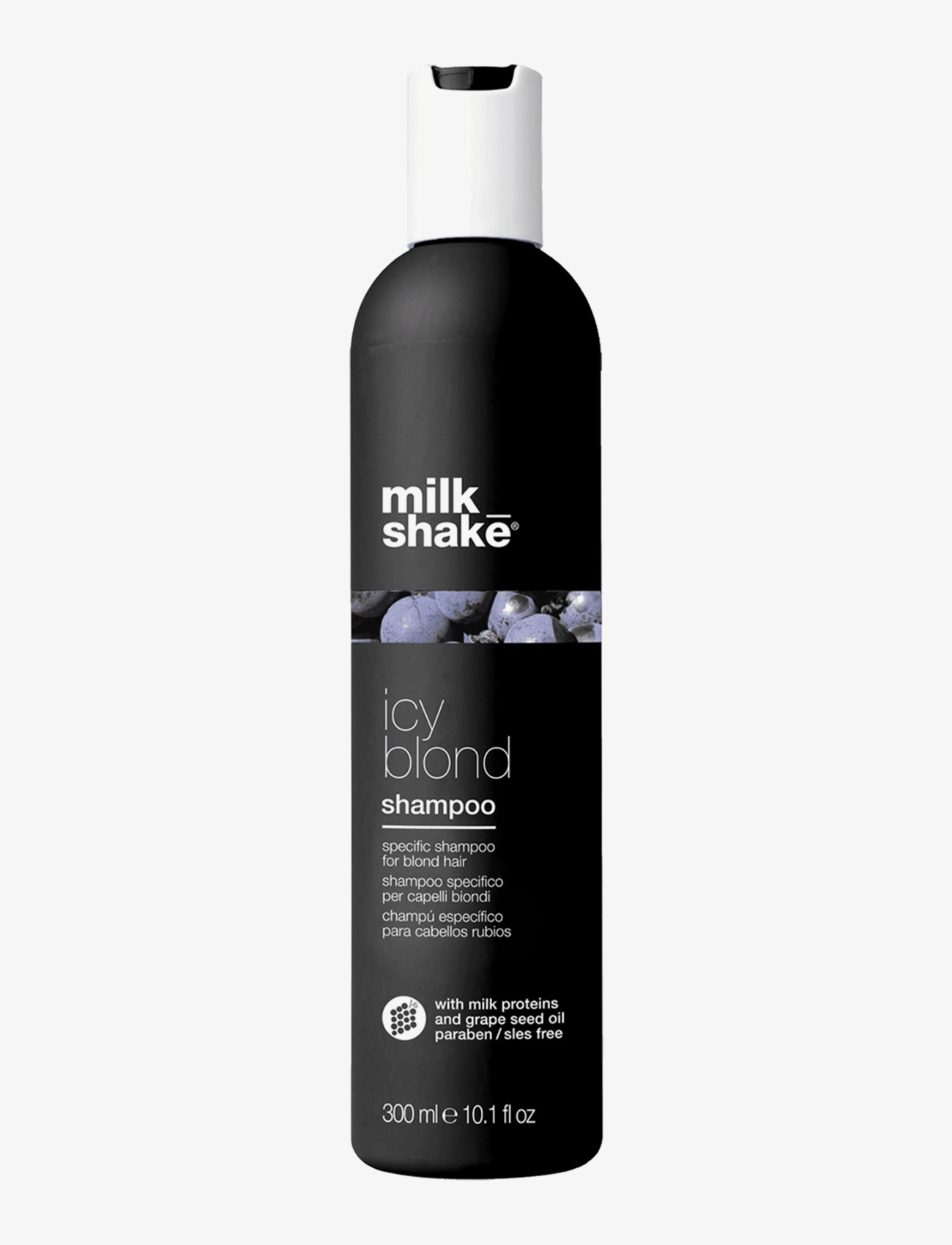 Milk_Shake Ms Icy Blond Sh 300Ml, Sølvshampoo, Sort, Str: 300 ml