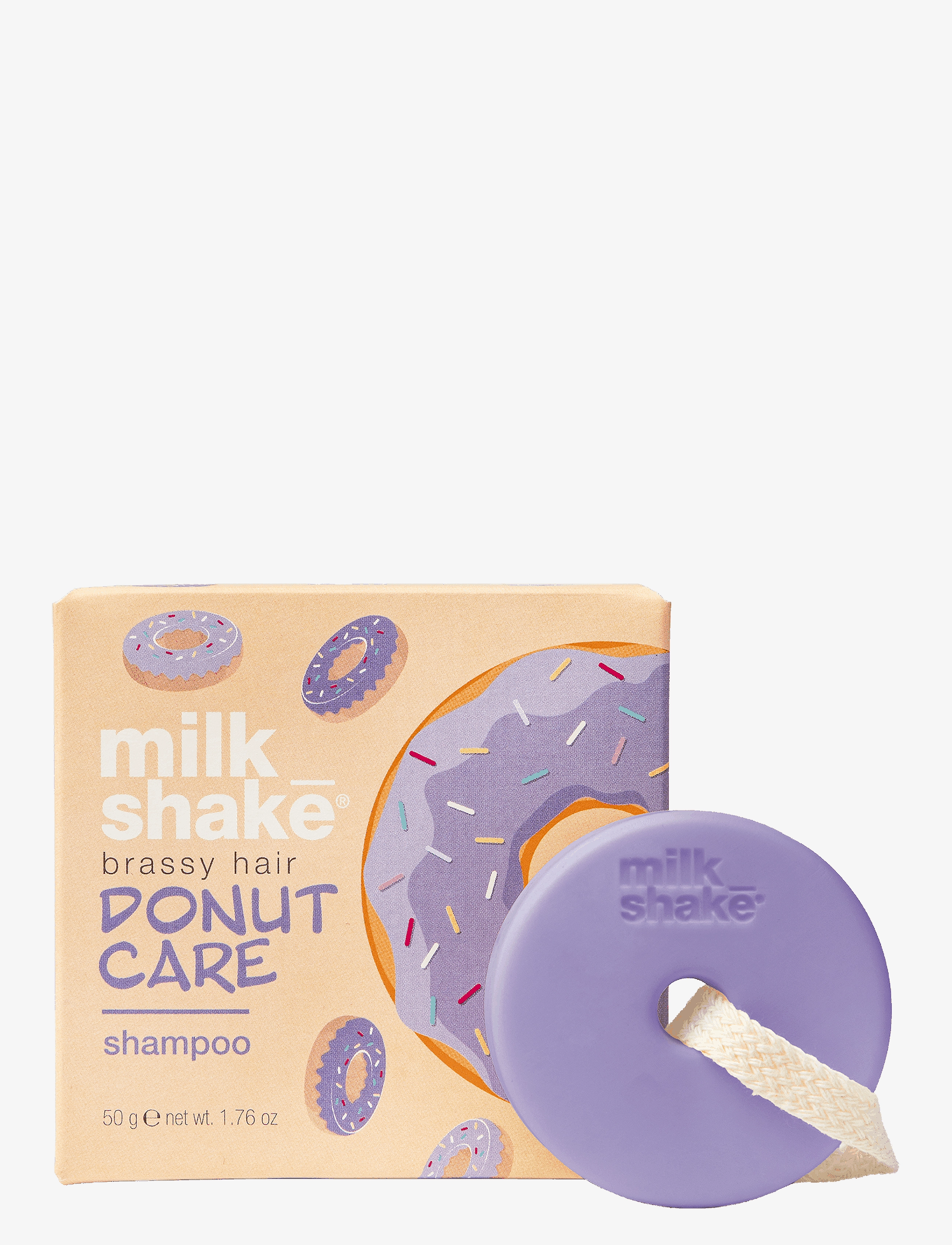 Milk_Shake Silver Shine Donut Shampoo, 50 G, Nude, Pleje > Shampoo, Dame