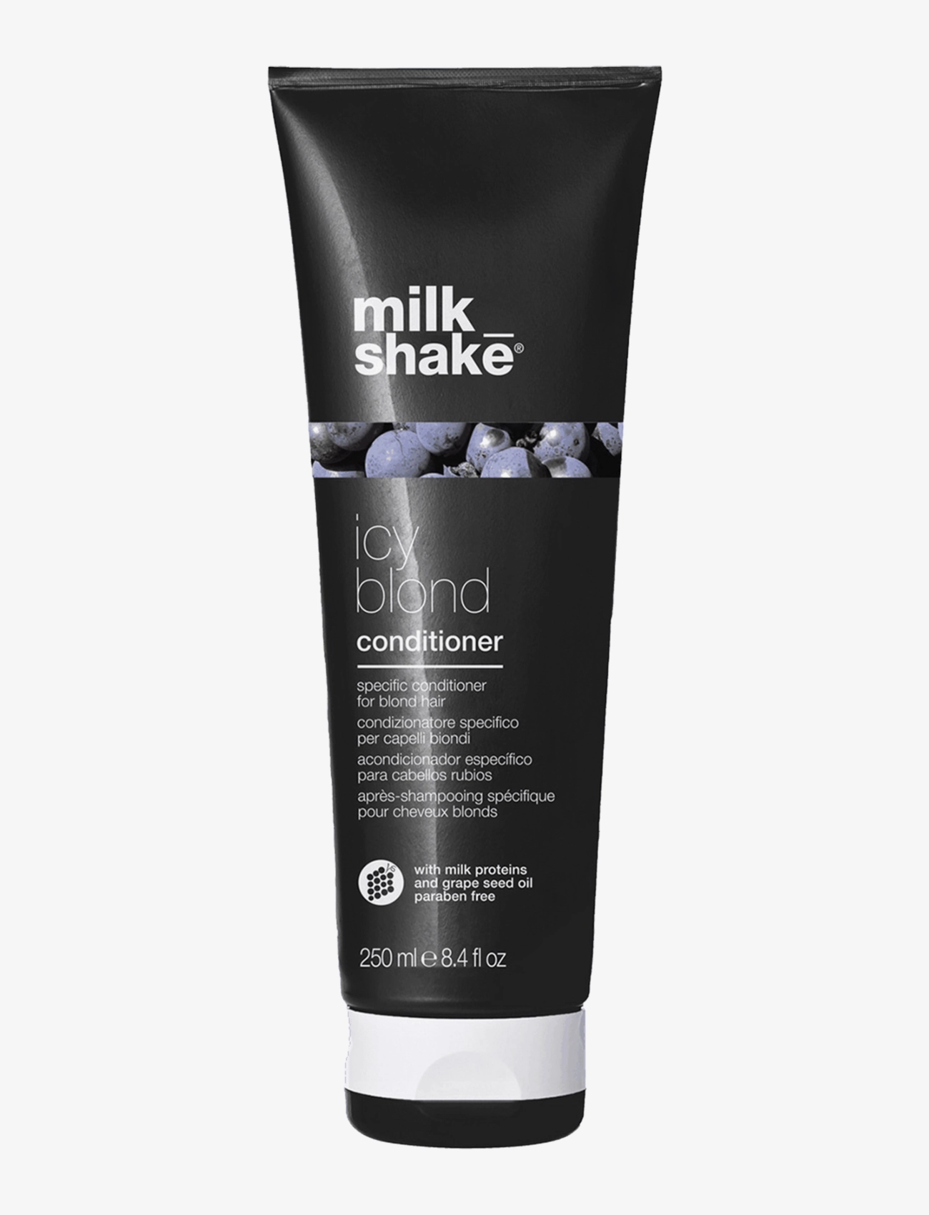 Milk_Shake Ms Icy Blond Cond 250Ml, Sølv Balsam, Sort, Str: 250 ml