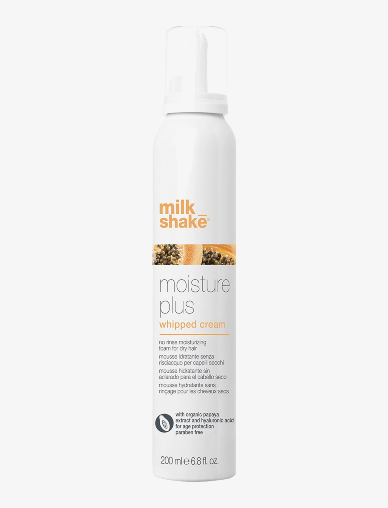 Milk_Shake Ms Cond Whipped Cream 200Ml, Hårmousse-skum, Nude, Str: 200 ml