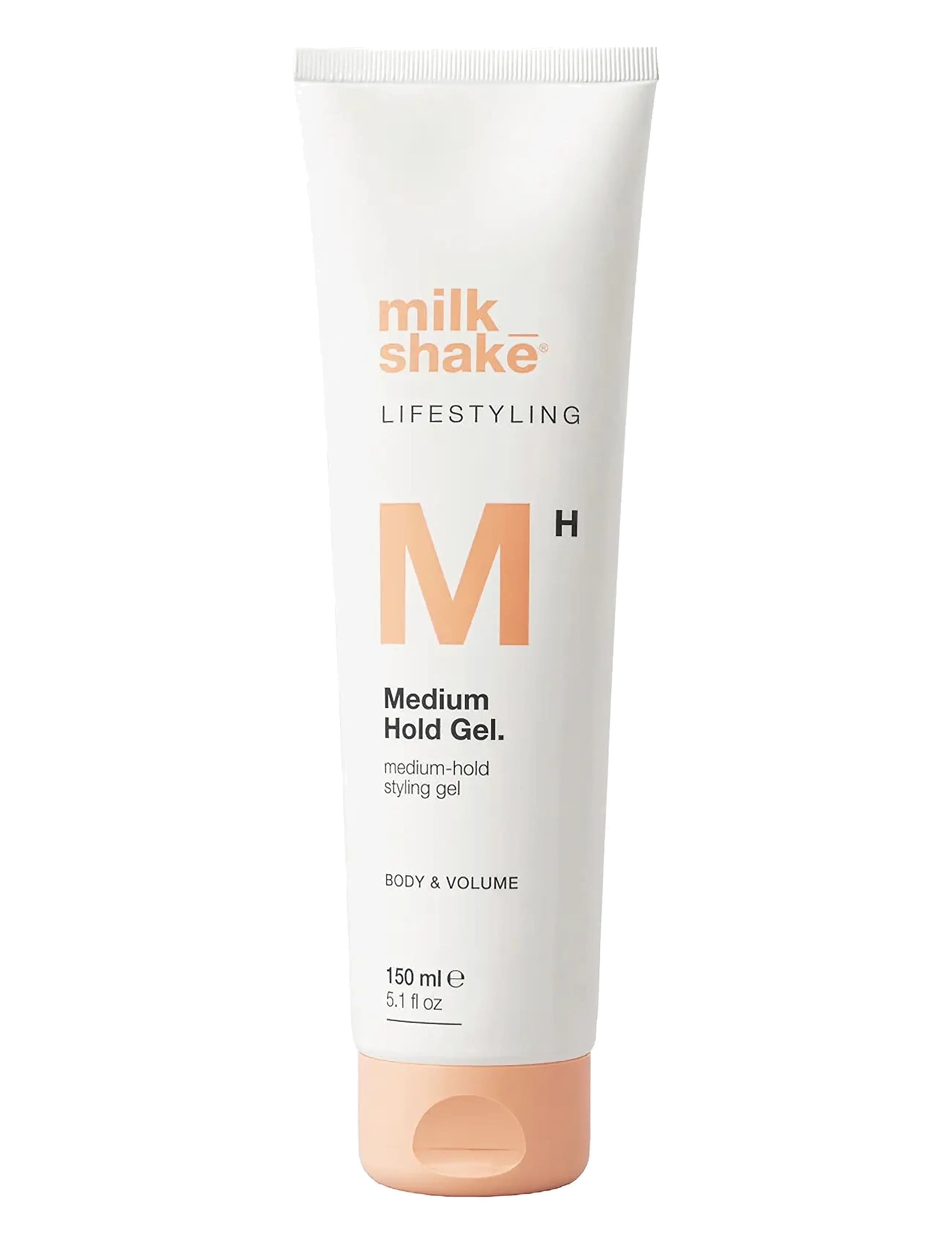 Milk_Shake Lifestyling Medium Hold Gel 150Ml, Voks og gel, Nude, Str: 150 ML