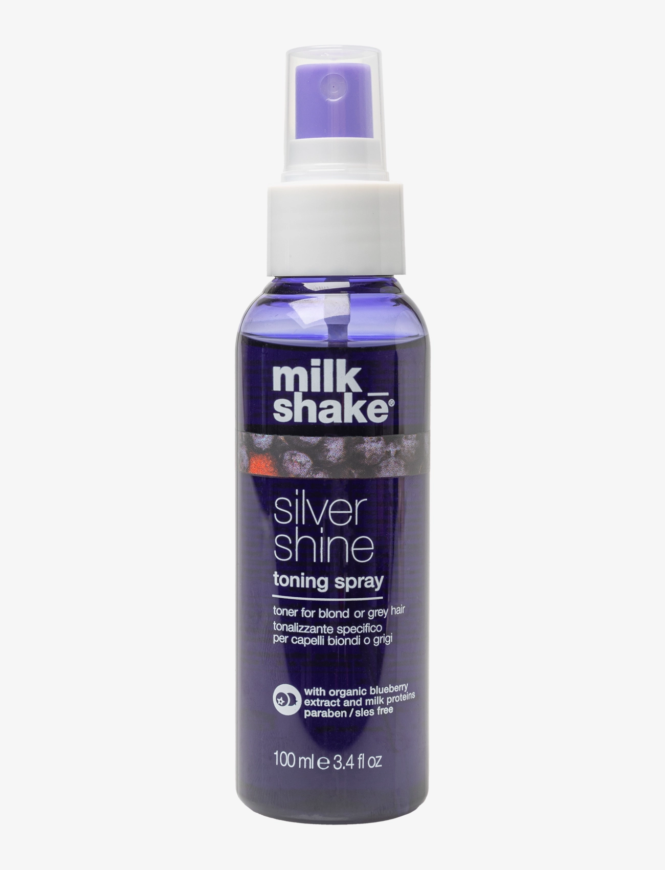 Milk_Shake Ms Toning Spray Silver 100Ml, Color Behandling, Lila, Str: 100 ml