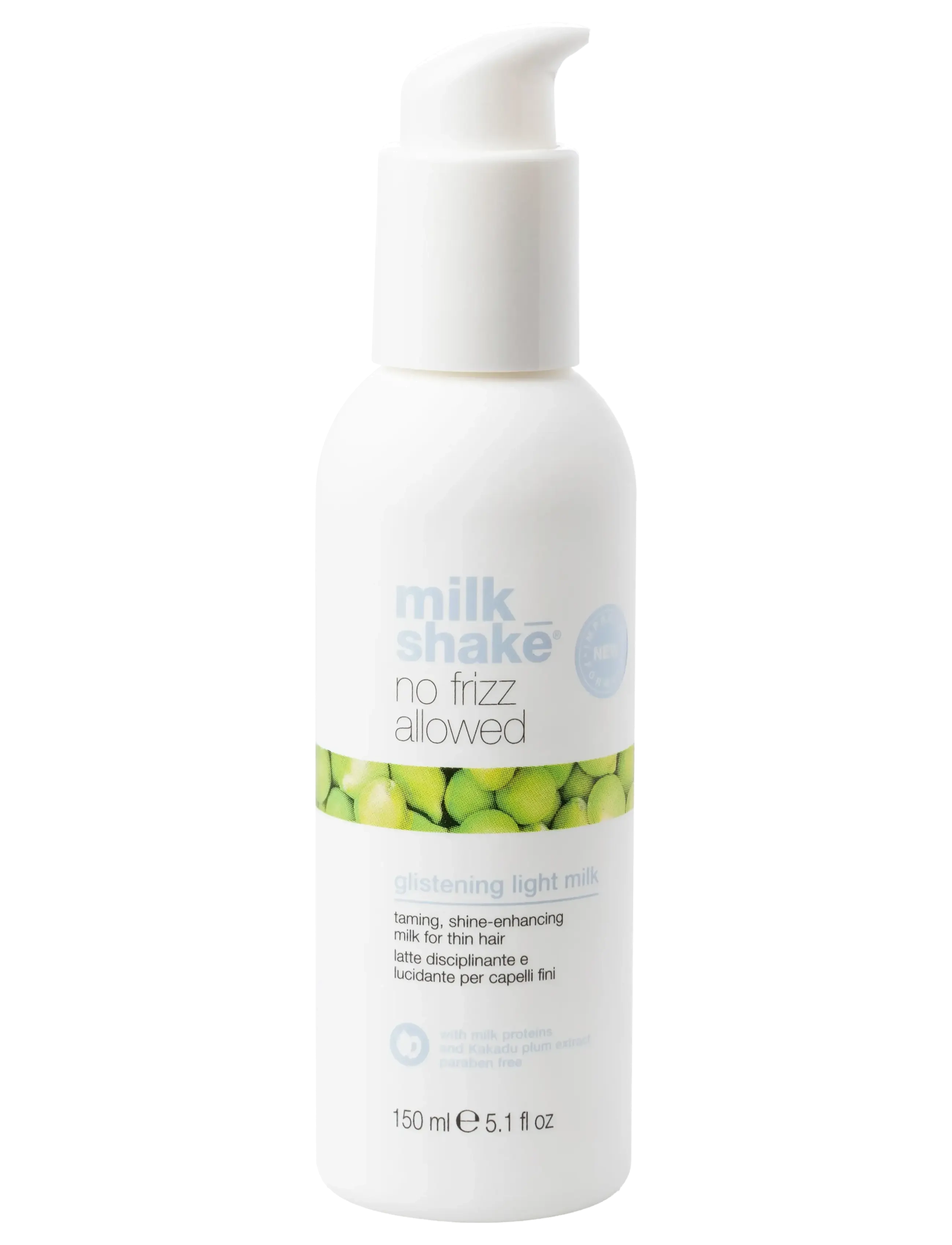 No Frizz Allowed Glistening Light Milk