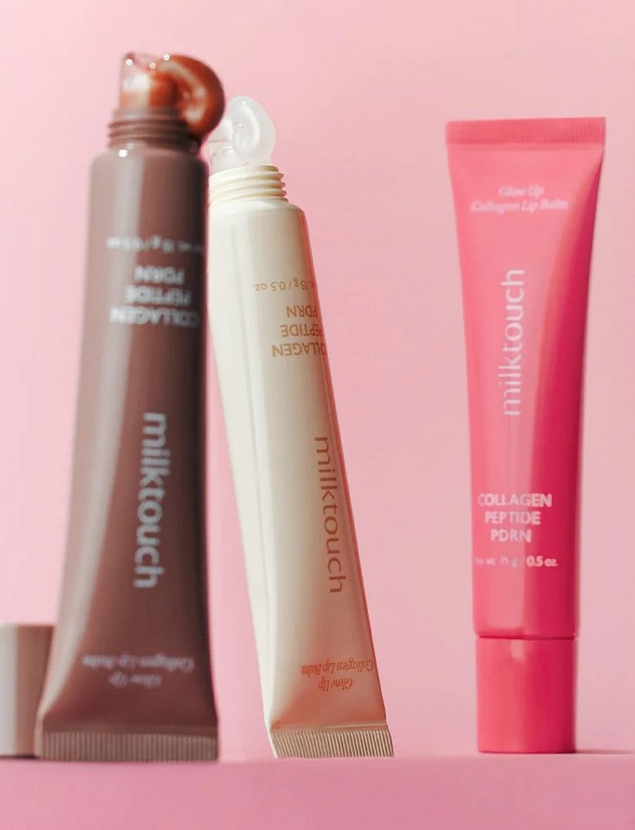 Milktouch - Glow Up Collagen Lip Balm - huulepalsamid - caramel fondue - 0