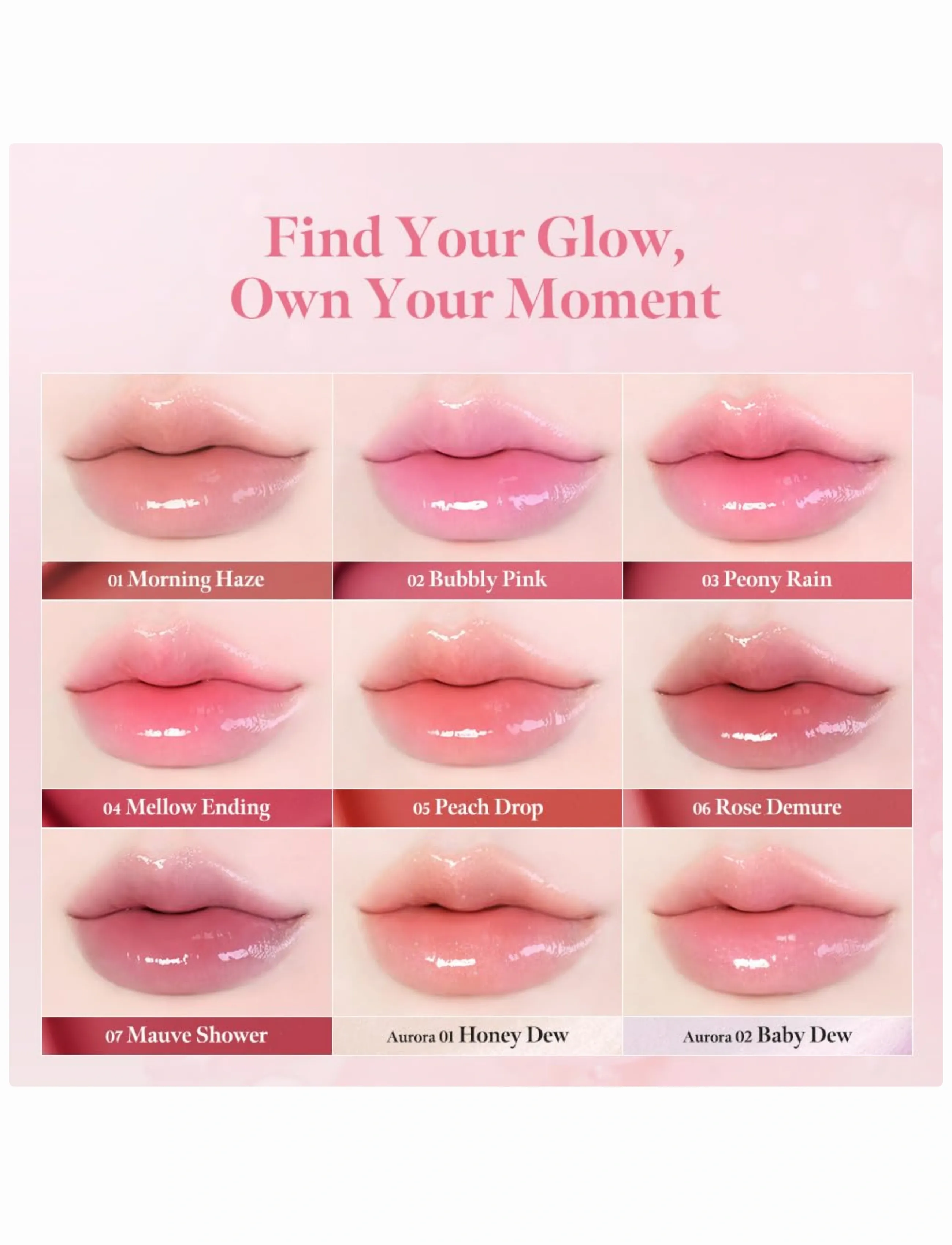 Milktouch Dew Stain Sheer Lip Gloss, 4 G, Pink, Læber > Lipgloss, Dame