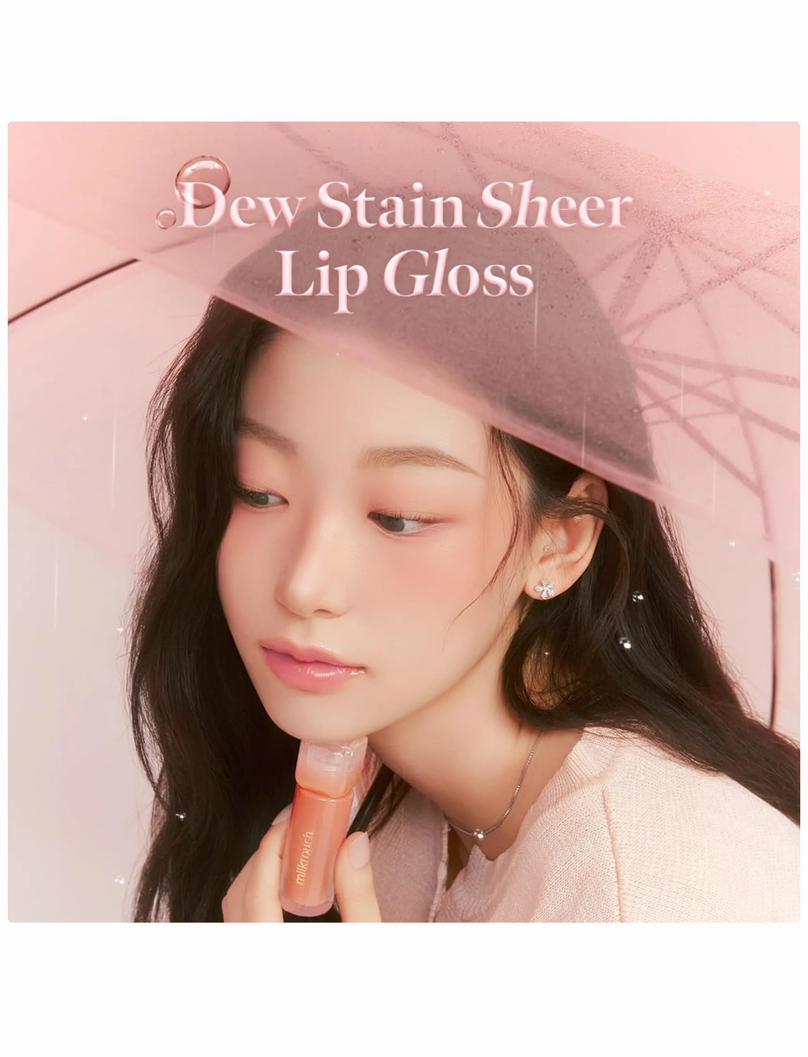 Milktouch - Dew Stain Sheer Lip Gloss - makeup - 05 peach drop - 2