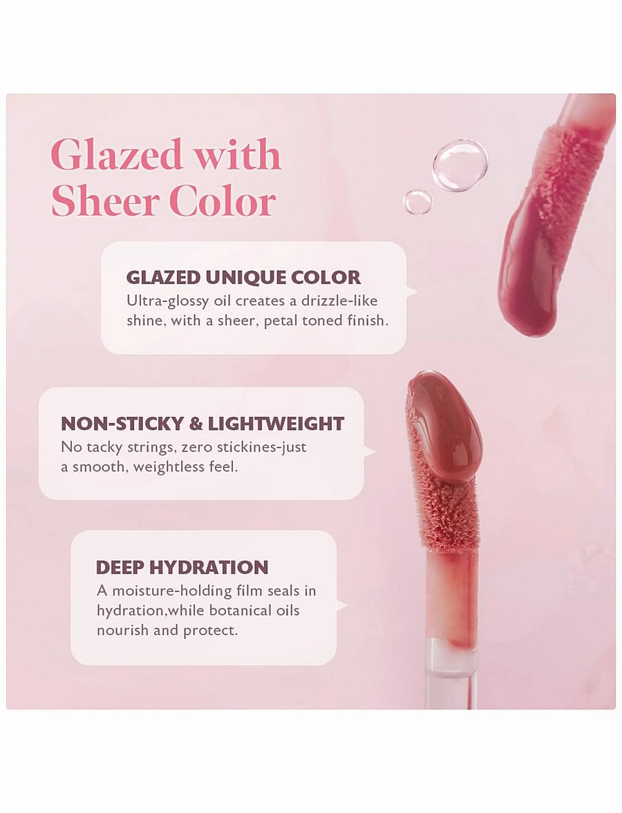 Milktouch - Dew Stain Sheer Lip Gloss - smink - 06 rose demure - 3