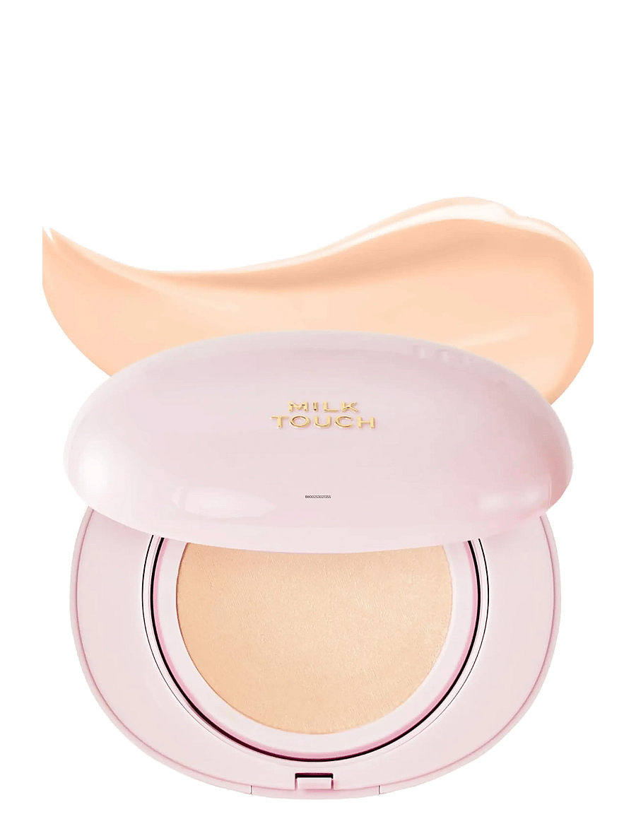 Milktouch - All-Day Skin Fit Milky Glow Cushion - smink - #19n vanilla ivory - 1