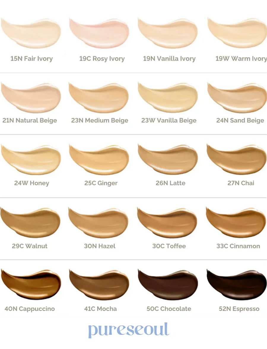 Milktouch - All-Day Skin Fit Milky Glow Cushion - smink - #19n vanilla ivory - 2