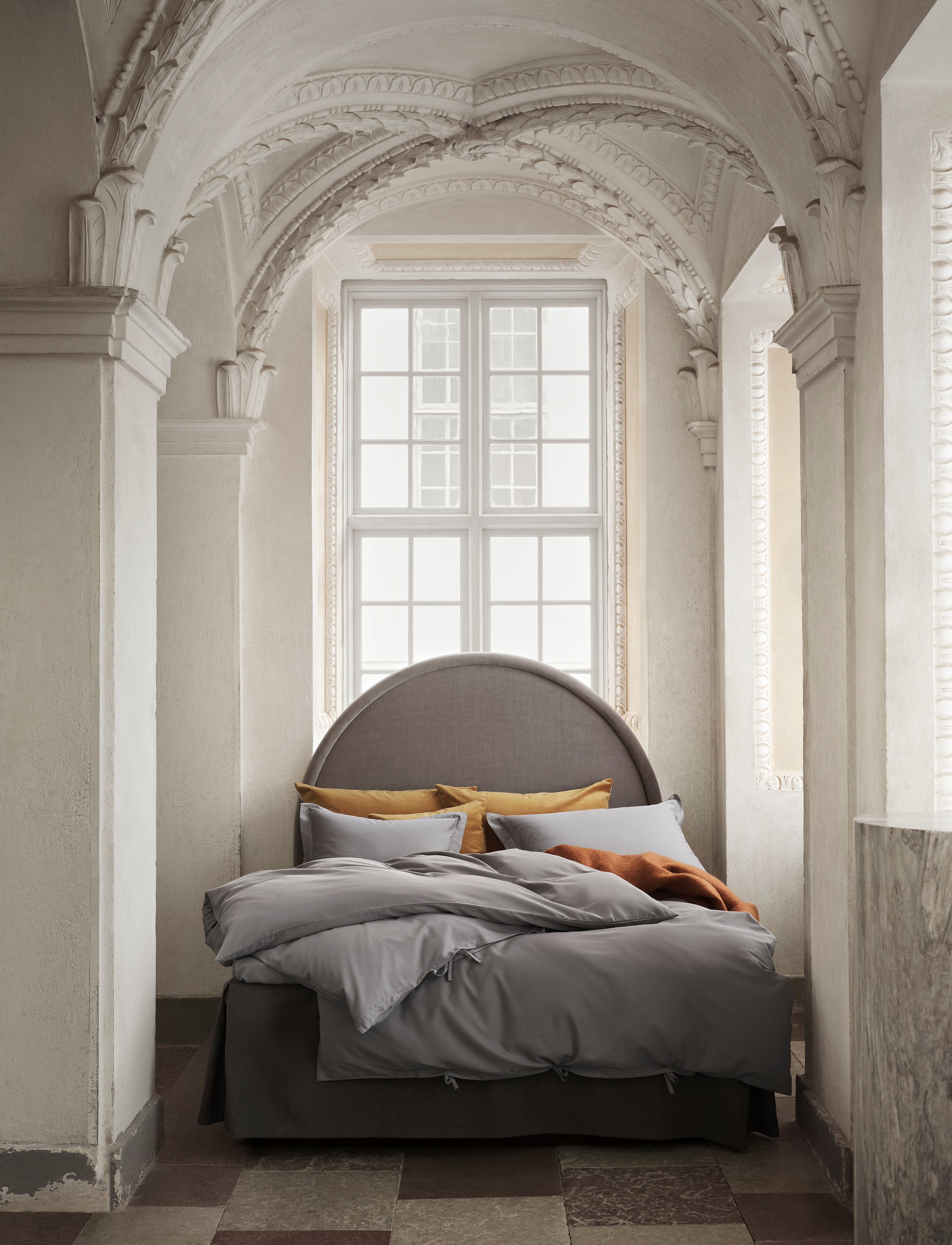 Mille Notti - Satina Duvet Cover - grey - 1