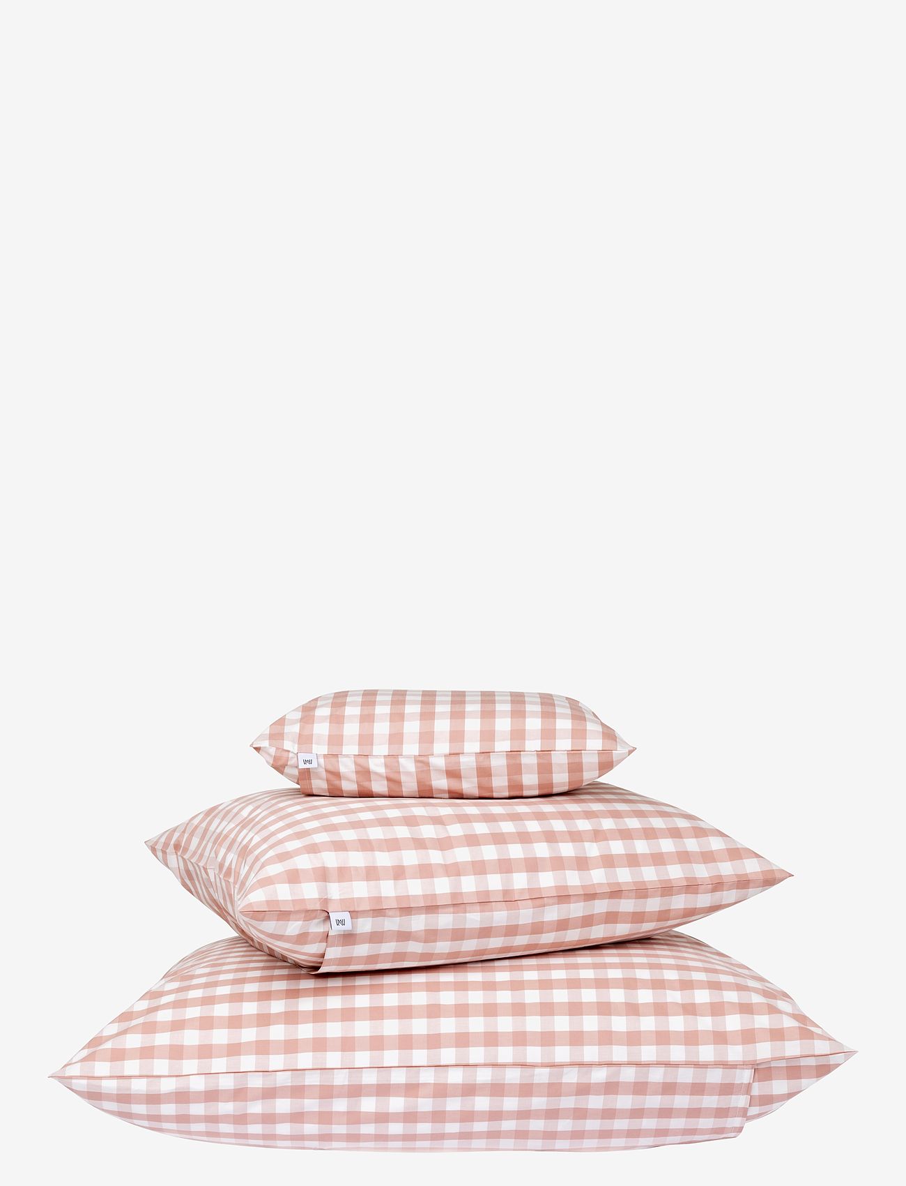 Mille Notti - Casella Pillowcase - putevar - pink - 1