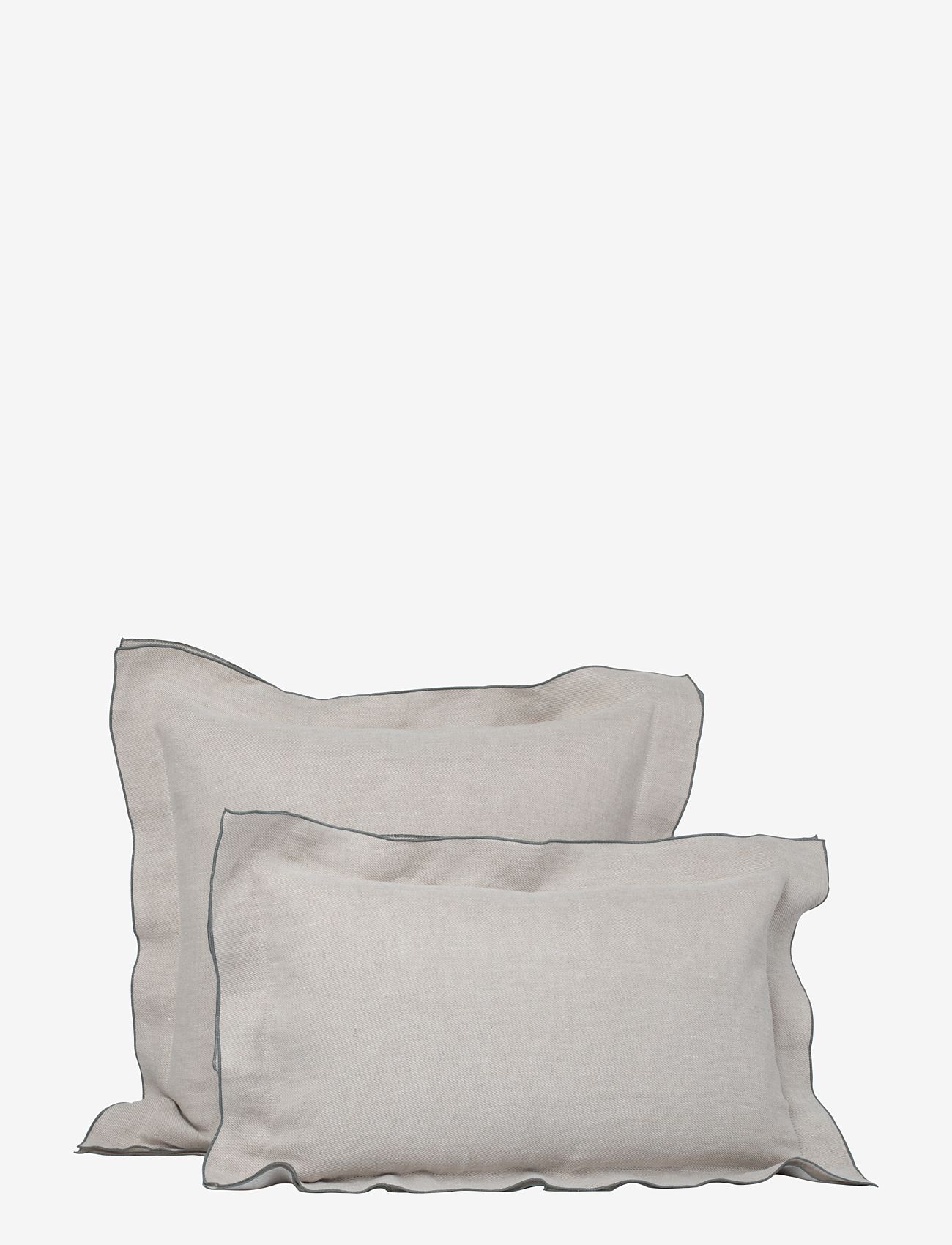 Mille Notti - Siena Cushion cover - pagalvėlių užvalkalai - beige/green - 0