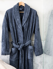 Mille Notti - Fontana Bathrobe Organic - nightwear - dark blue - 2