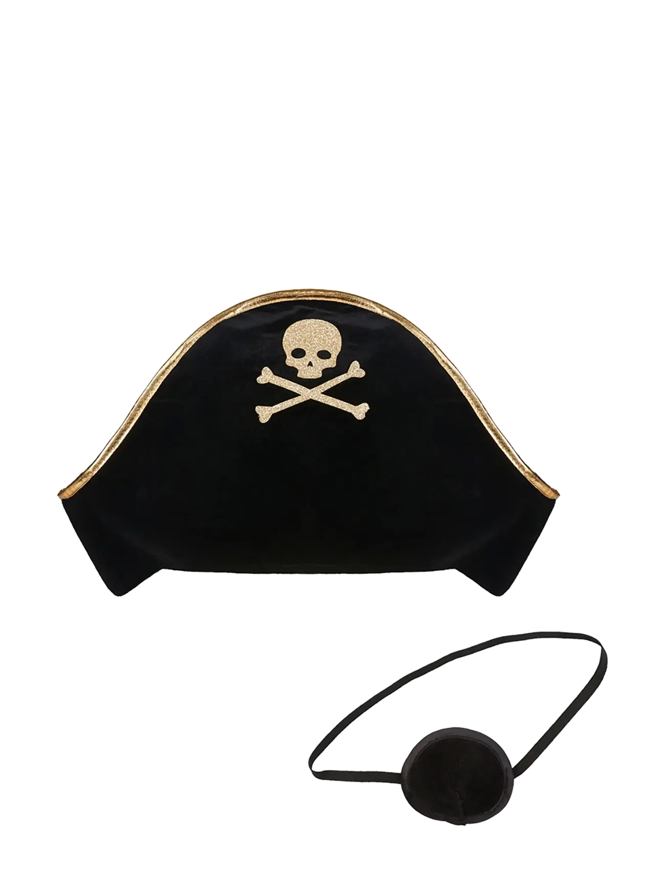 Mimi & Lula Pirate Hat and Eye Pad - Leksaker - BLACK / black