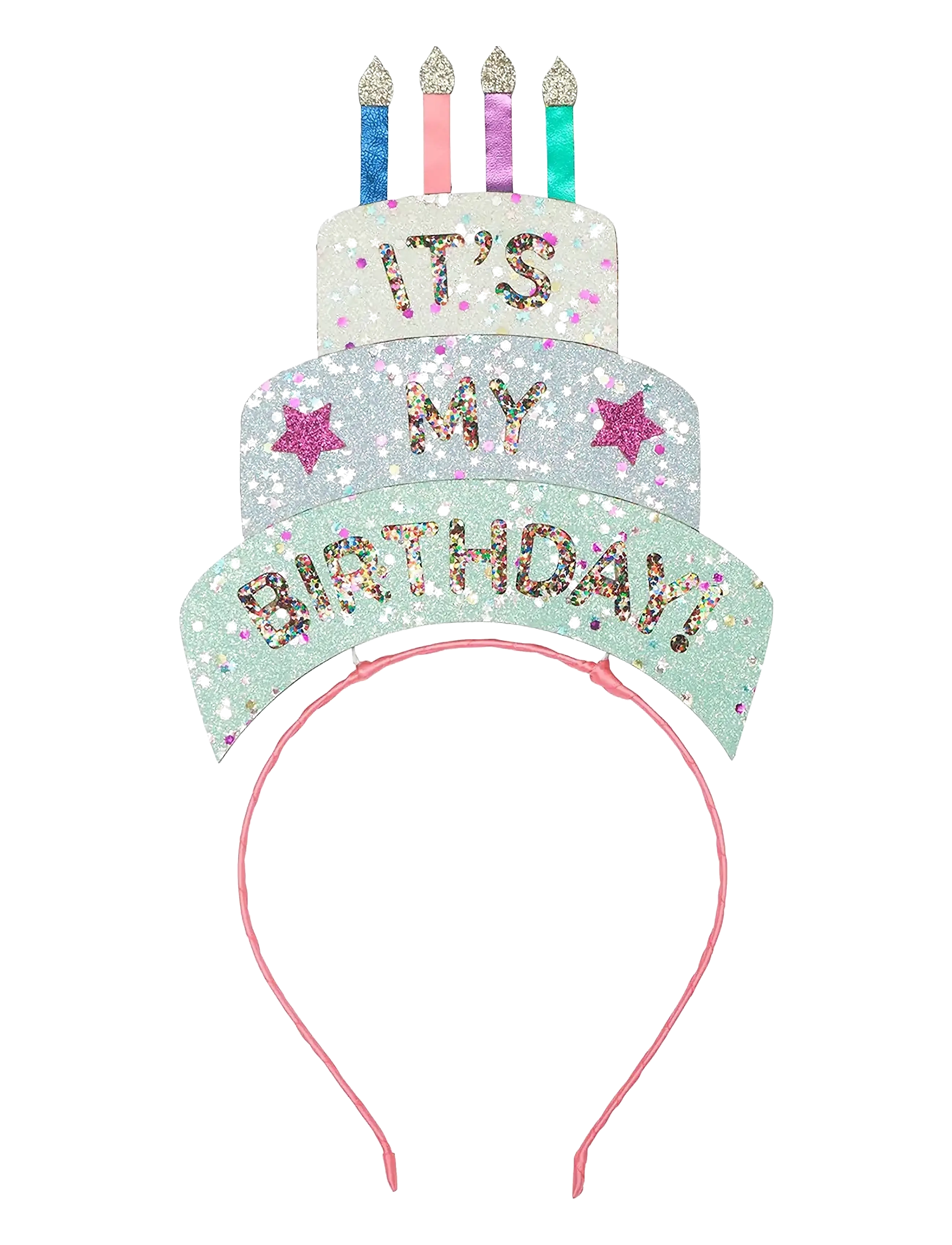 Mimi & Lula - Alice Band Headdress - Birthday Cake Party Time - multi - 1