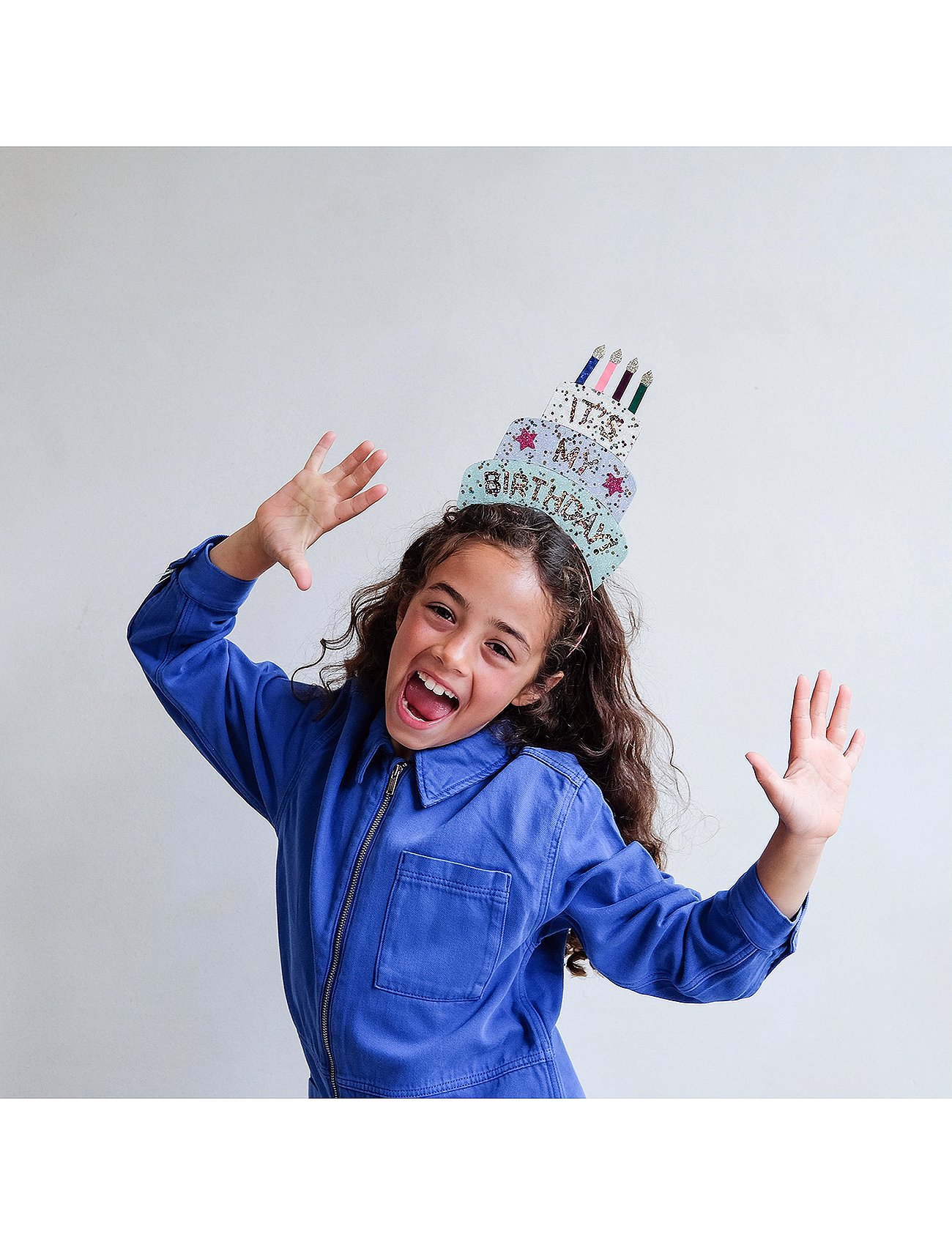 Alice Band Headdress - Birthday Cake Party Time - MULTI