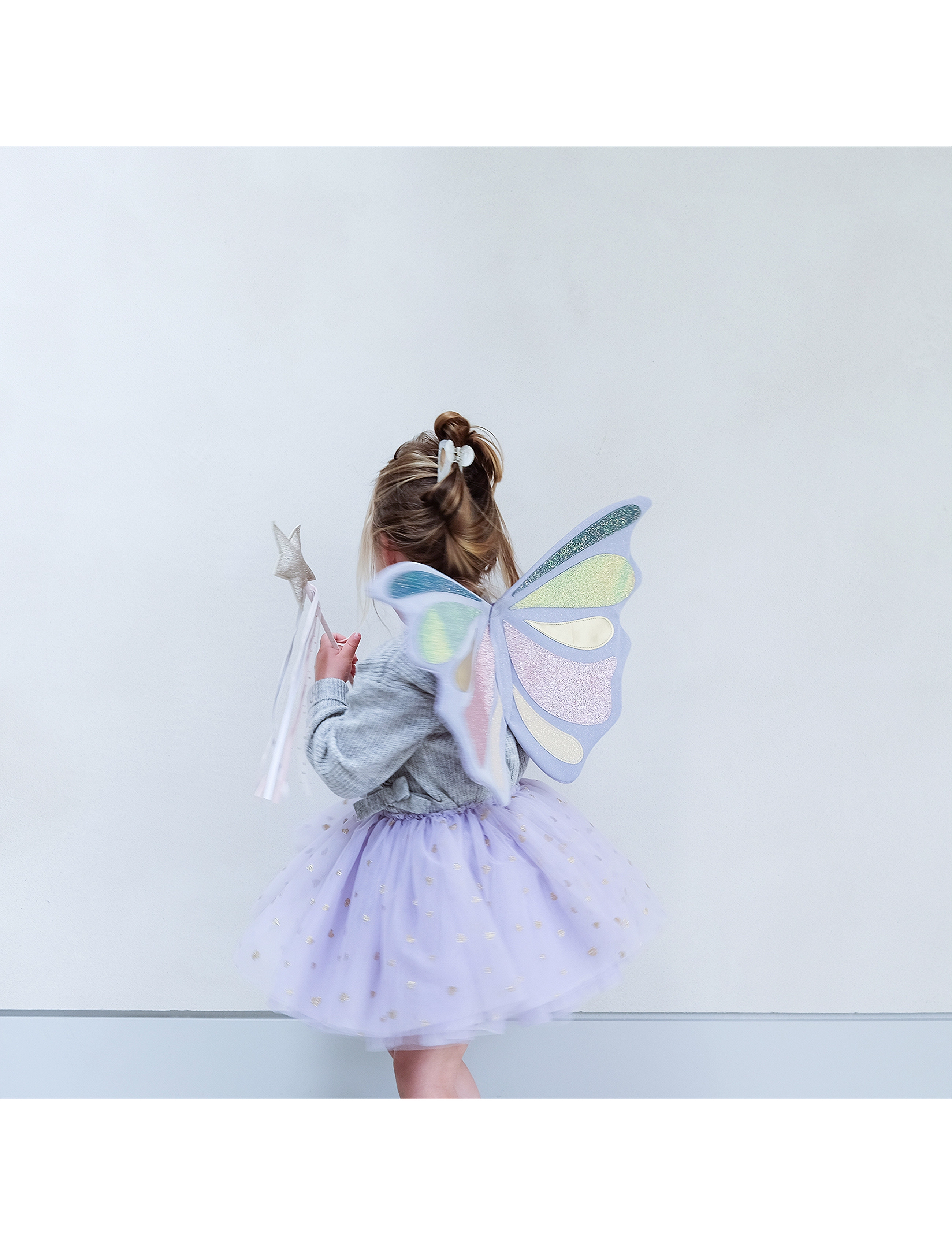 Mimi & Lula Tutu Lilac Heart, Børn, Costumes Tilbehør, Lila, Str: ONE SIZE