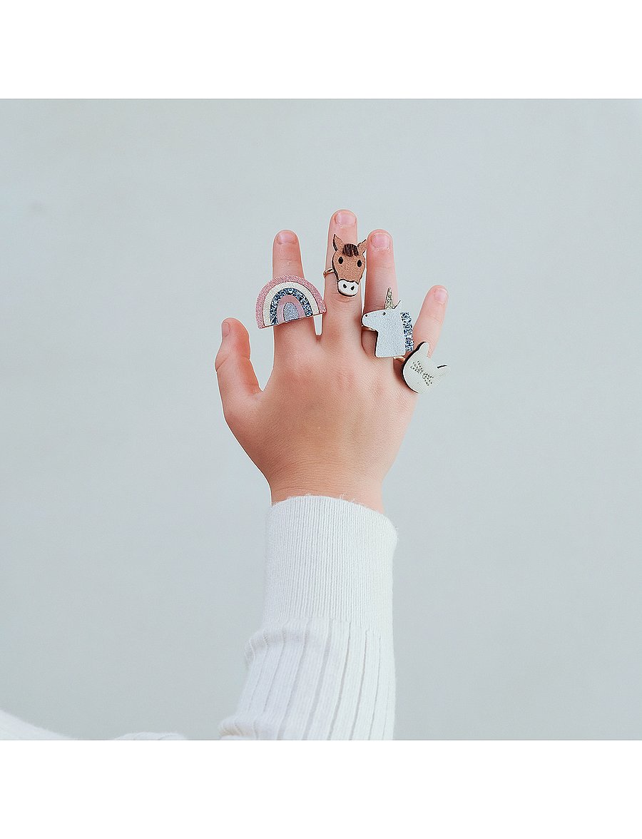 Mimi & Lula - Jewellery Set - Unicorn - armbänder - white - 0