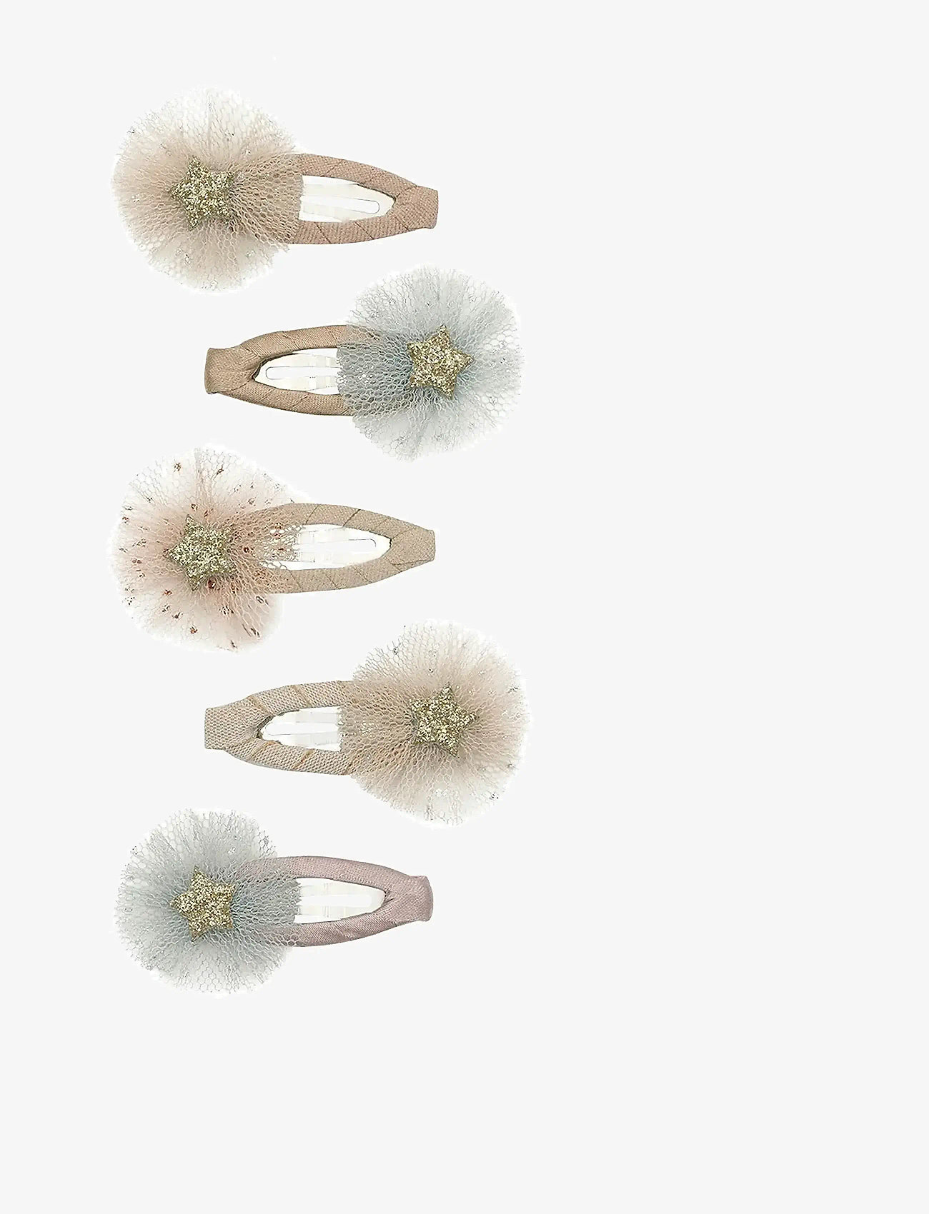 Mimi & Lula - 5 Clic Clacs - Mini Tulle Enchanted - hårklämmor - multi - 1