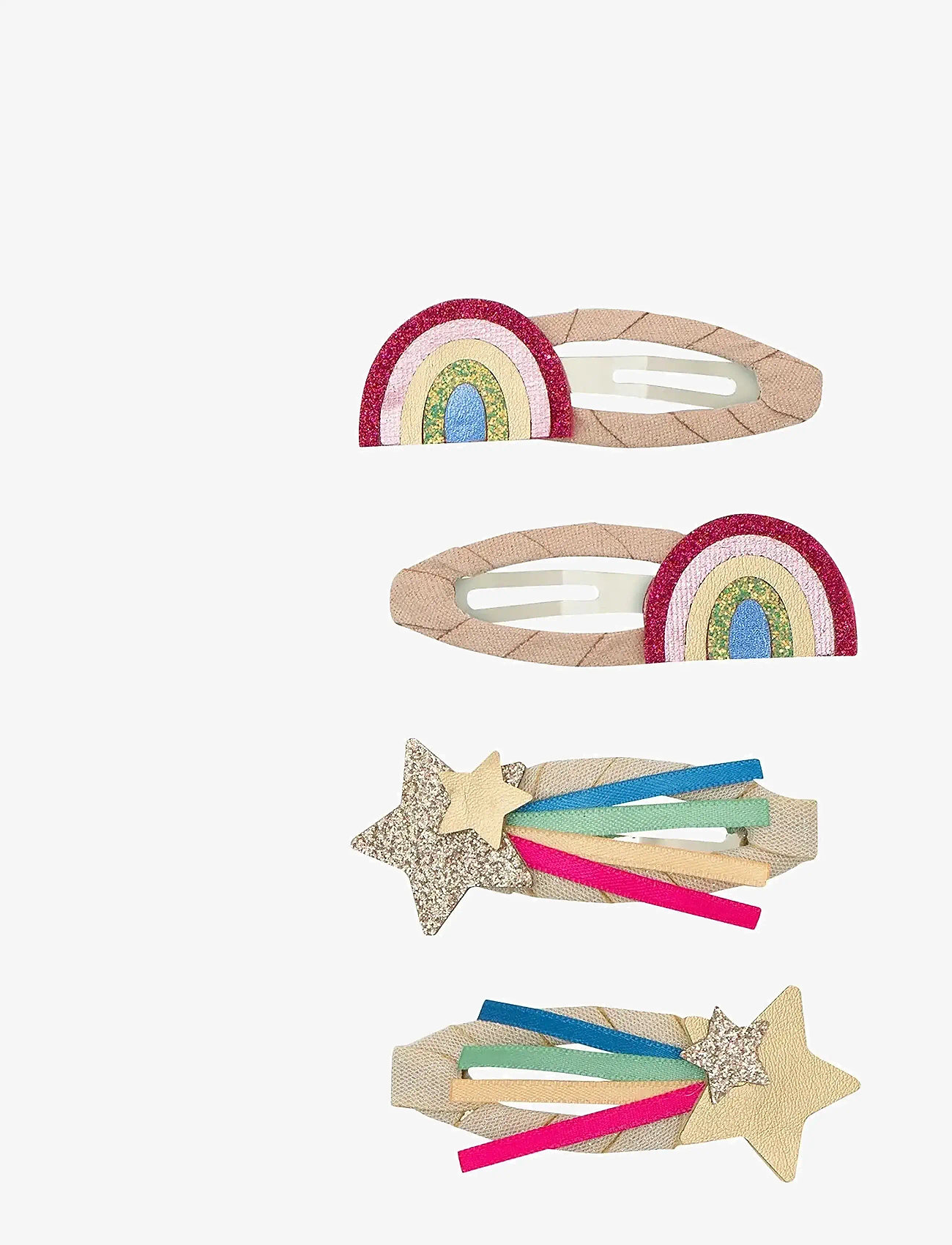 Mimi & Lula - 4 Hair Clips - Disco Over the Rainbow Dancing Queen - juukseklambrid - multi - 1