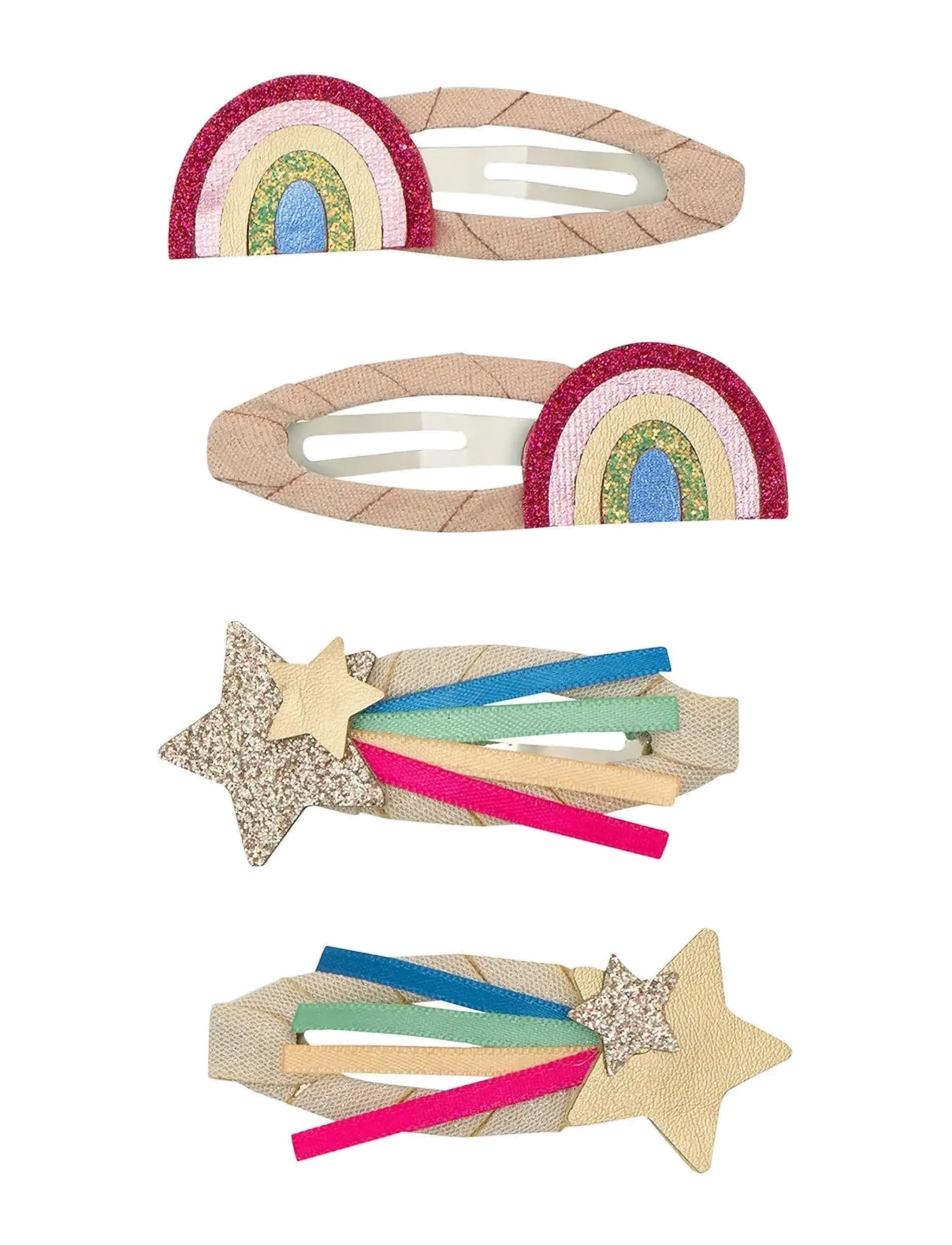 Mimi & Lula 4 Hair Clips - Disco Over the Rainbow Dancing Queen - Haarnadeln - MULTI / multi