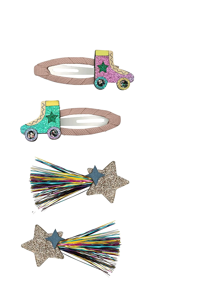 Mimi & Lula - Clip Pack - Rollerskate Dancing Queen - haarnadeln - multi - 1