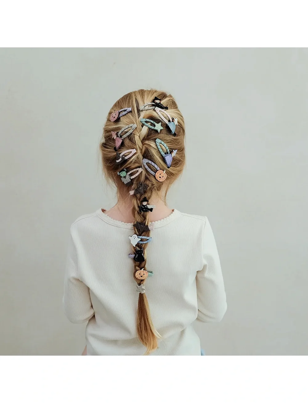 Mimi & Lula - 5 Clic Clacs - Mini Halloween - juukseklambrid - multi - 2