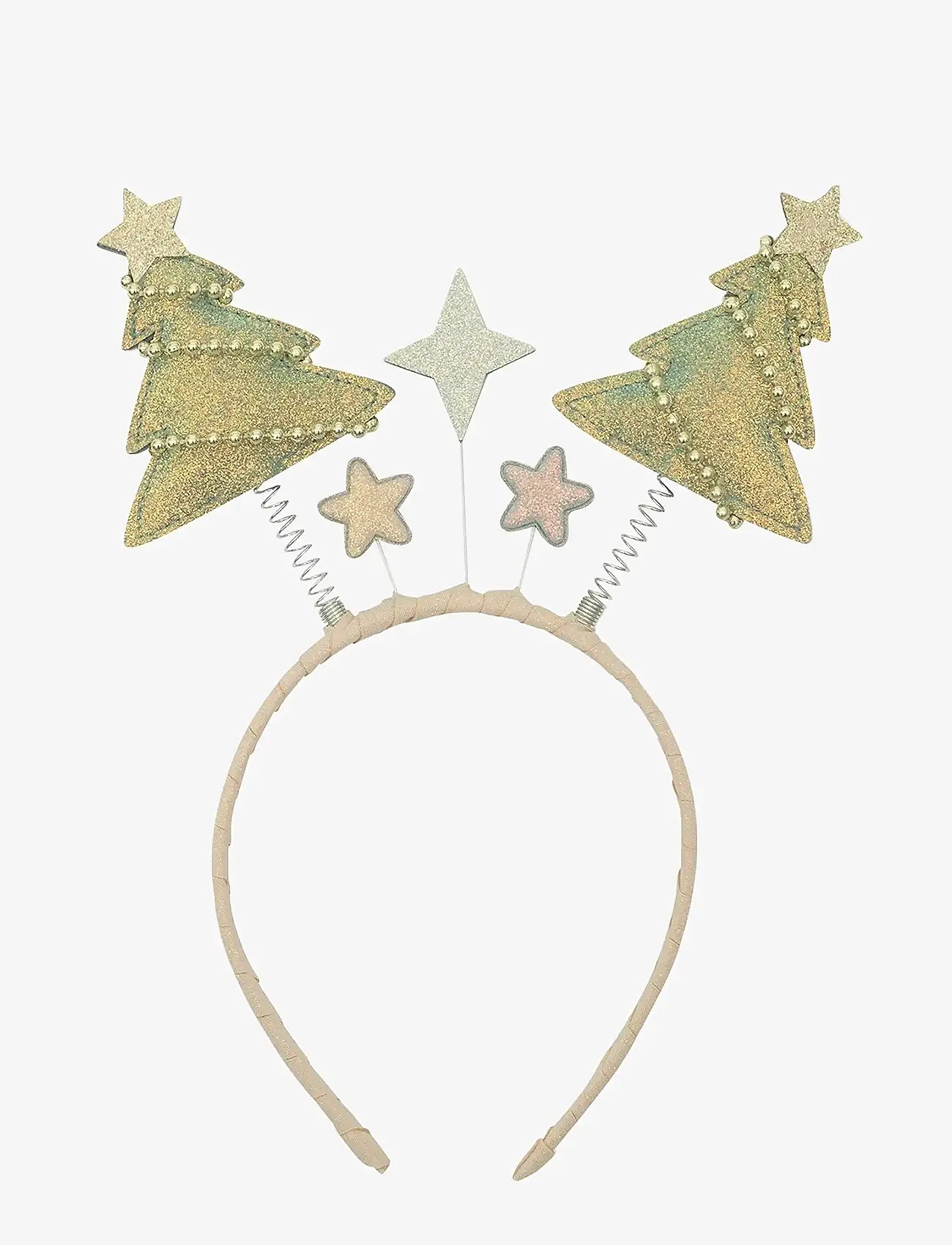 Mimi & Lula - Alice Band - Christmas Tree Boppers - hårbånd - gold - 0