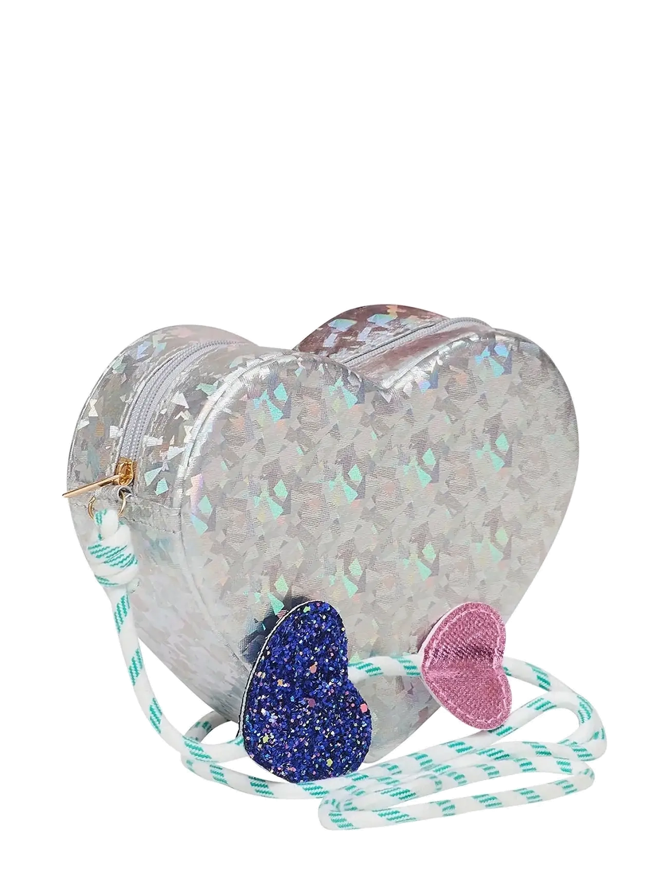 Mimi & Lula Cross Body Bag - Mega Sparkle Heart Enchanted - Kotid - MULTI / silver
